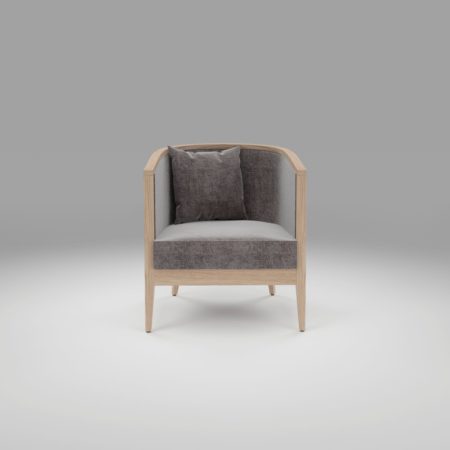 WP Design, Verona Lounge Chair, dark