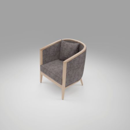 WP Design, Verona Lounge Chair, dark