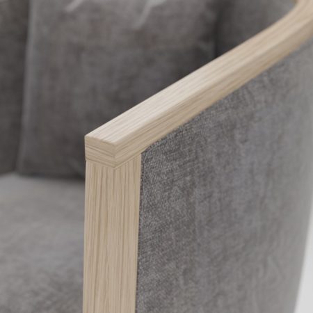 WP Design, Verona Sofa, dark