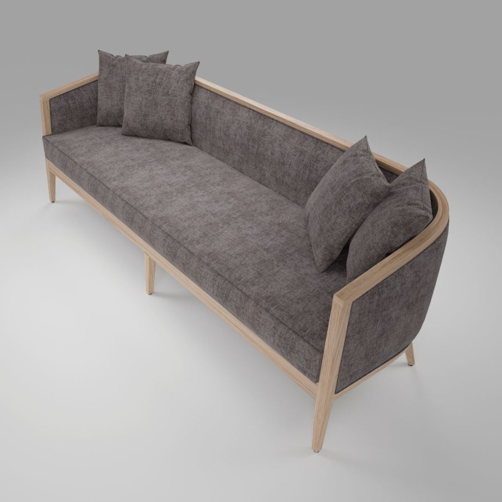 WP Design, Verona Sofa, dark