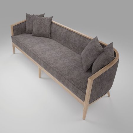 WP Design, Verona Sofa, dark