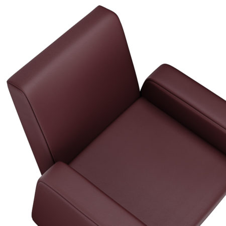 WP Design, Barcelona Lounge Chair, 704 Extrablood