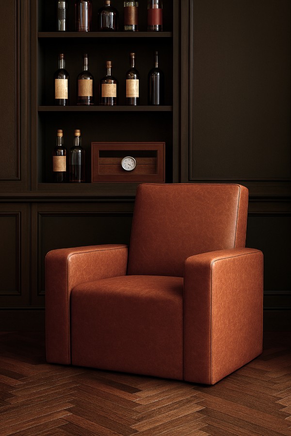 Barcelona Lounge Chair in situ