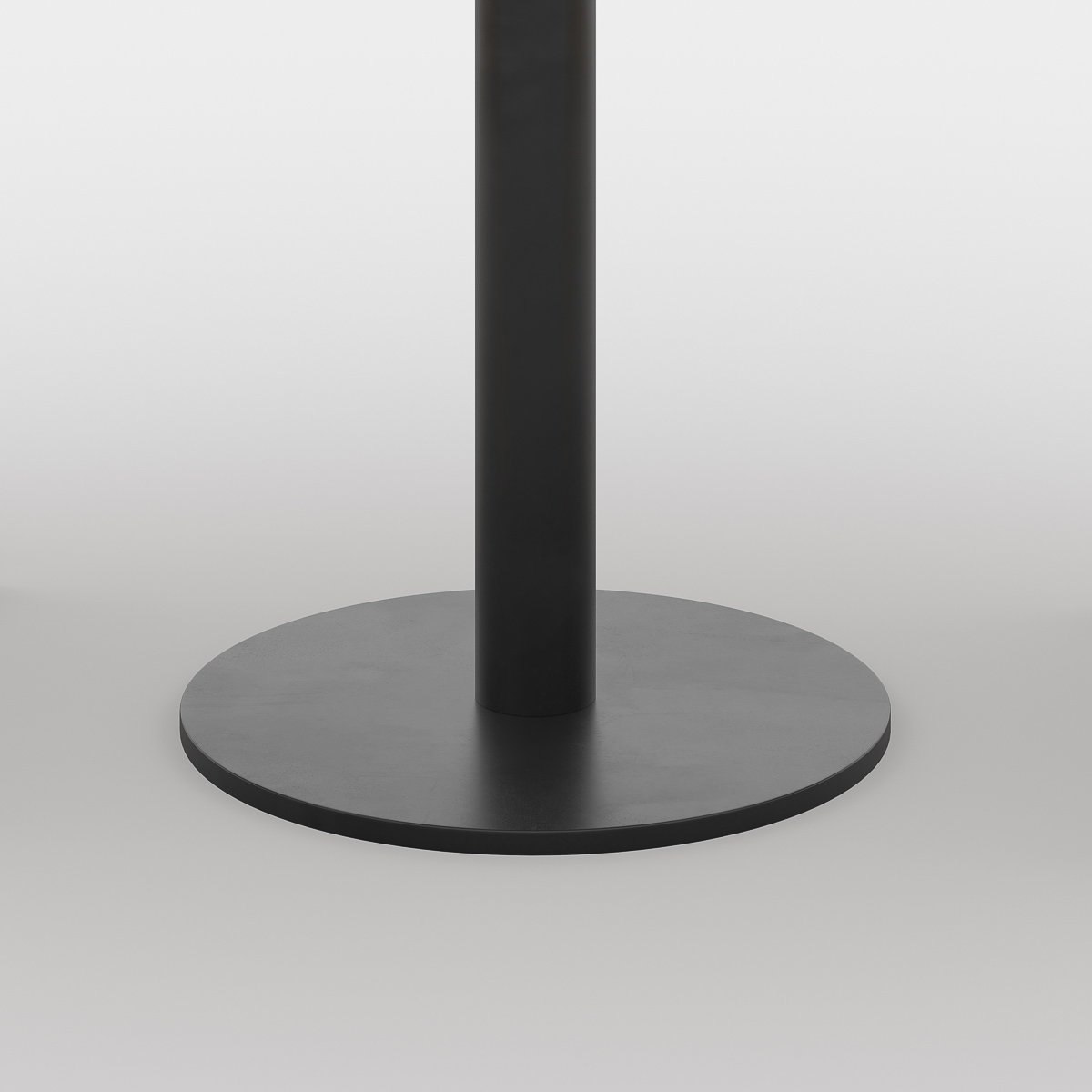 Portfolio, cafe square table, black, PF.TA-01.B