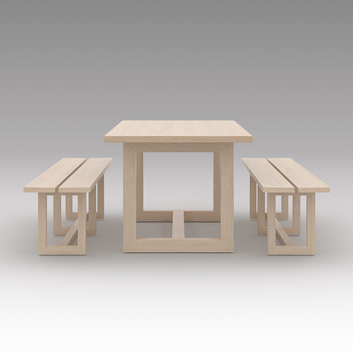 Portfolio, cafe bench table, PF.BT-01