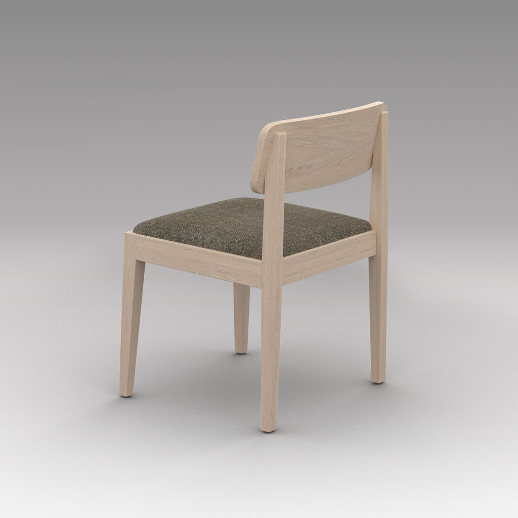 Portfolio, workplace cafe chair, Coco Zinc, PF.CH-01.01-CZ