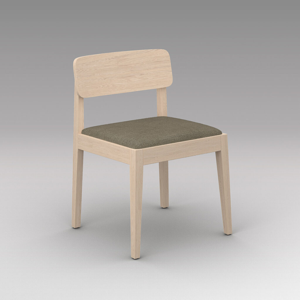 Portfolio, workplace cafe chair, Putty, PF.CH-01.01-925