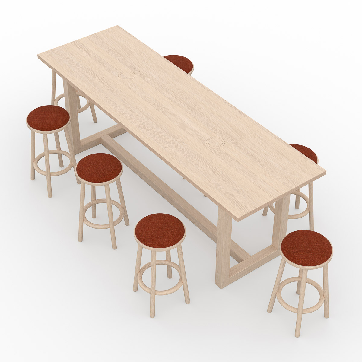 Portfolio, high workplace table, medium, PF.WT-02.02