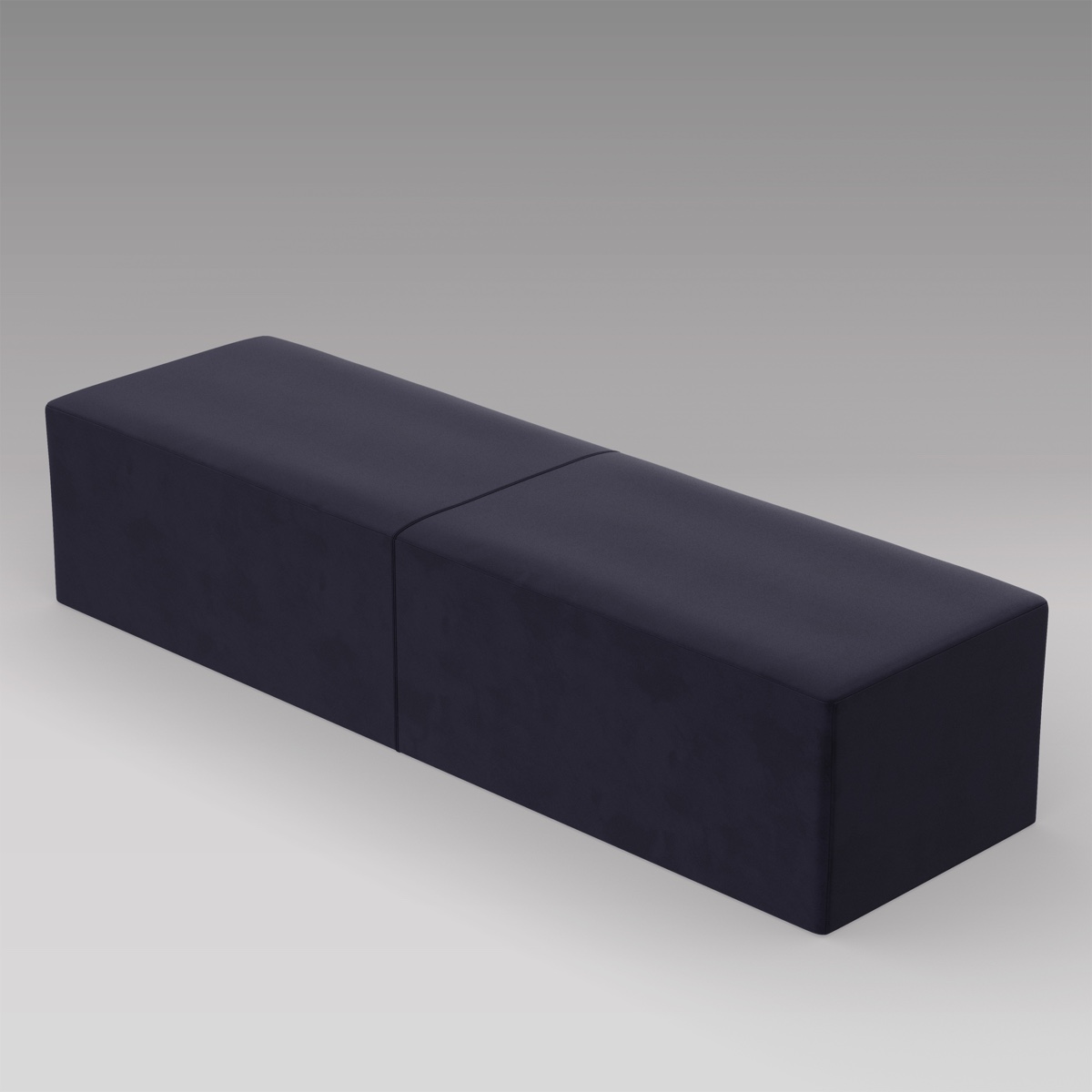 Barcelona Pouf Bench - Slim - Image 2
