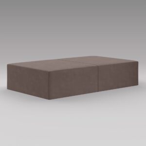 Barcelona Pouf Bench - Wide