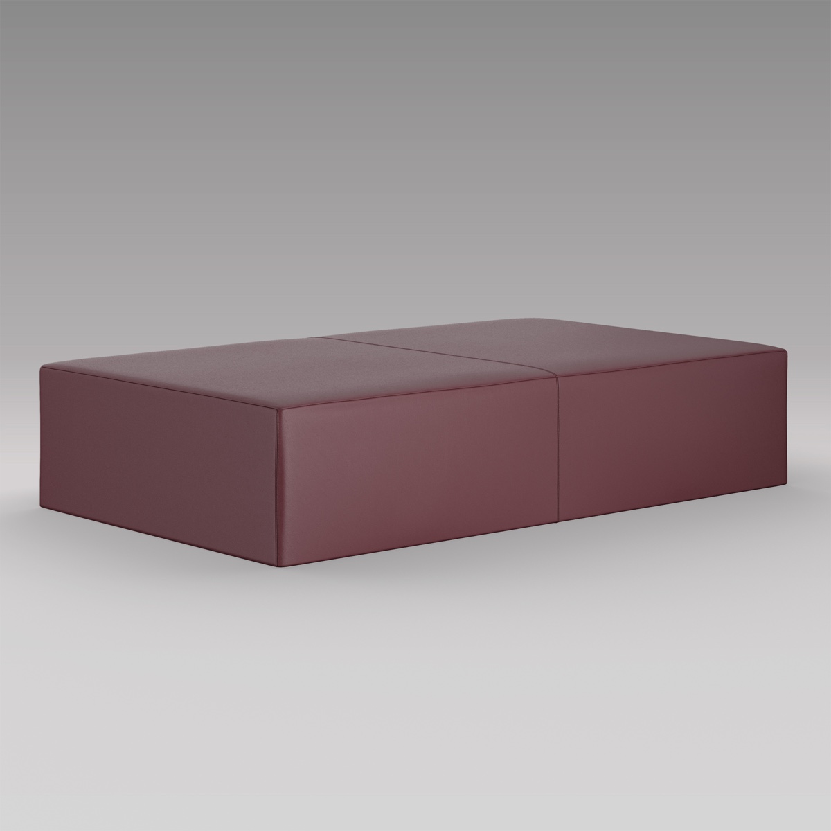 Barcelona Pouf Bench - Wide - Image 2
