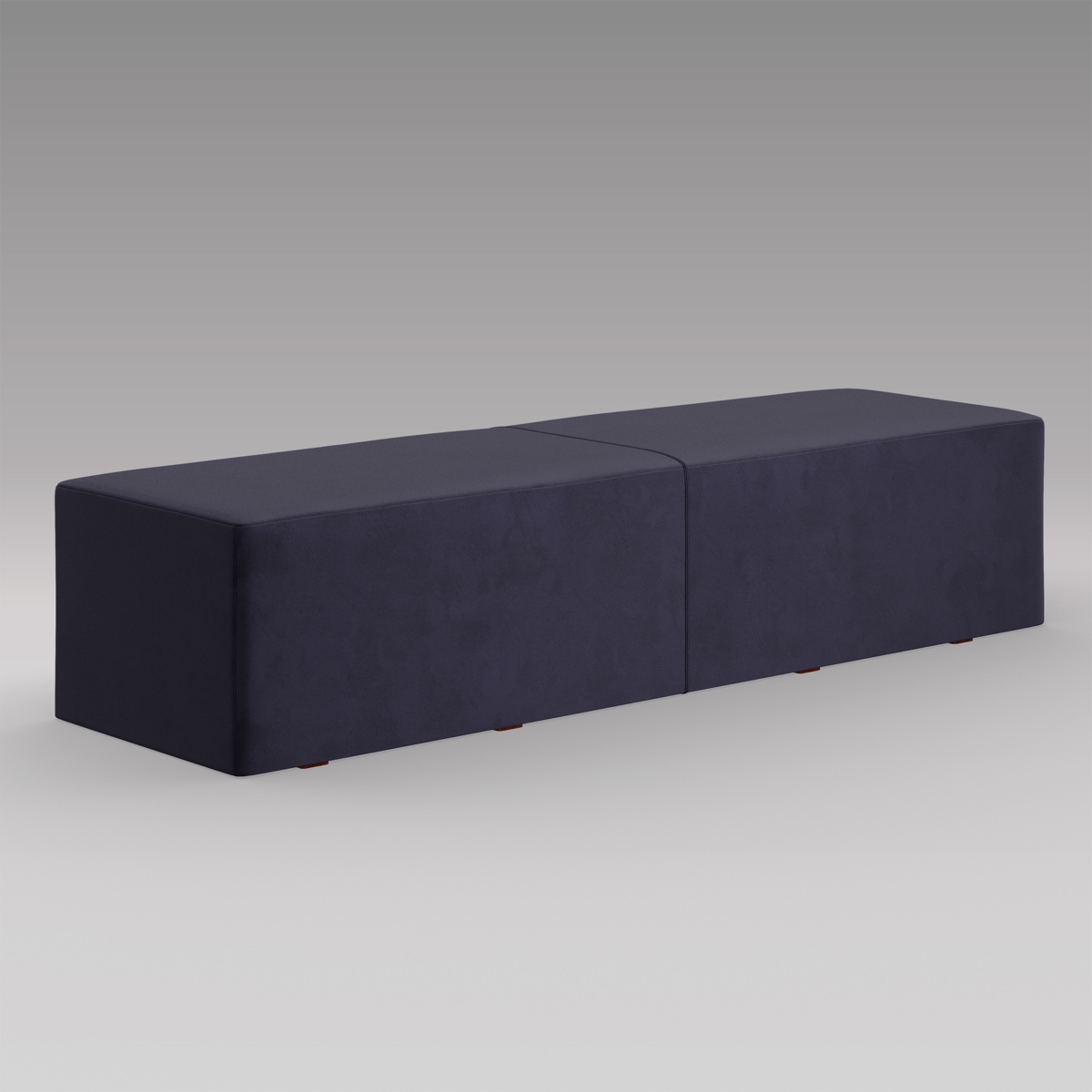 Barcelona Pouf Bench - Slim - Image 3