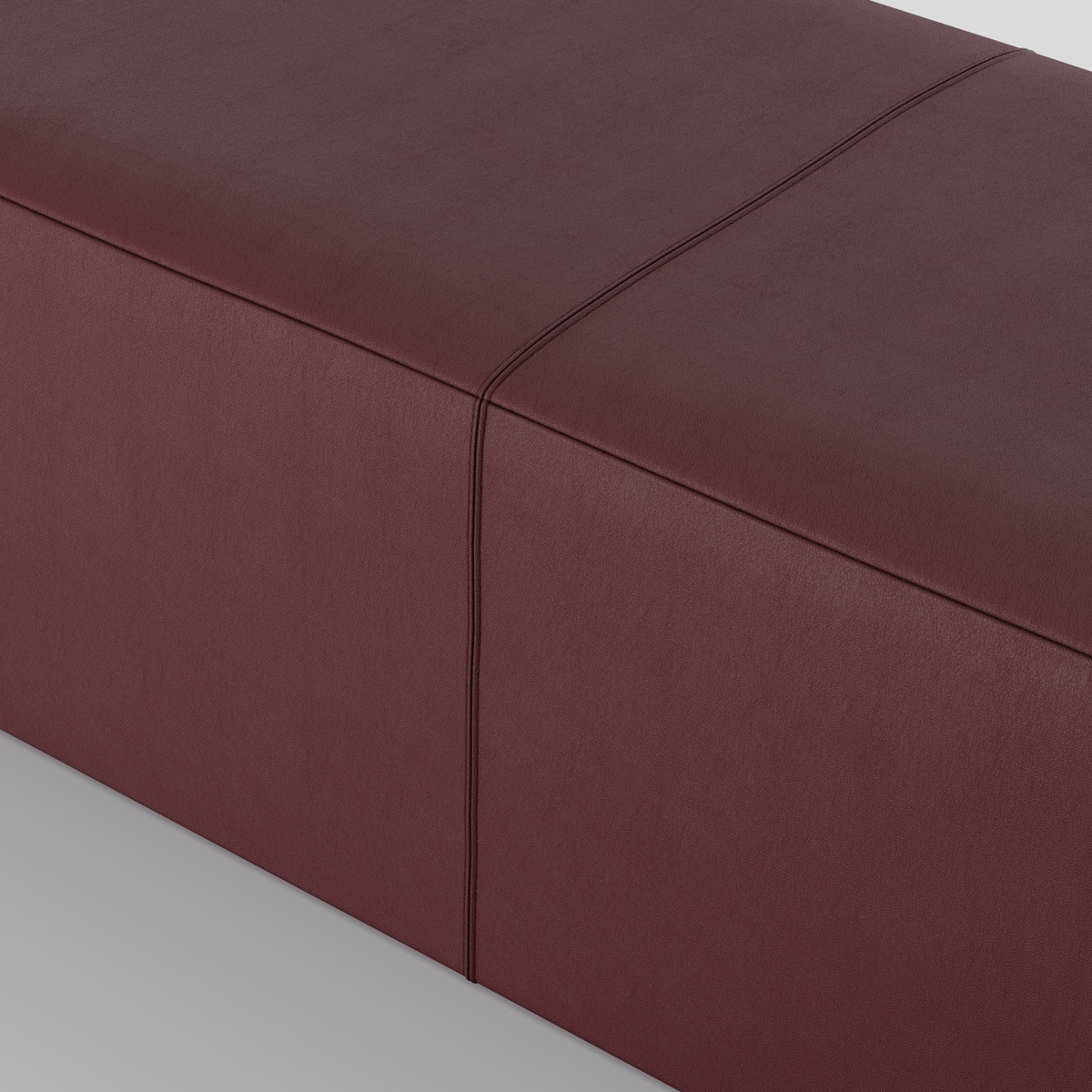 Barcelona Pouf Bench - Slim - Image 2