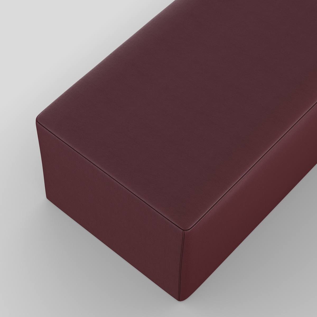 Barcelona Pouf Bench - Slim
